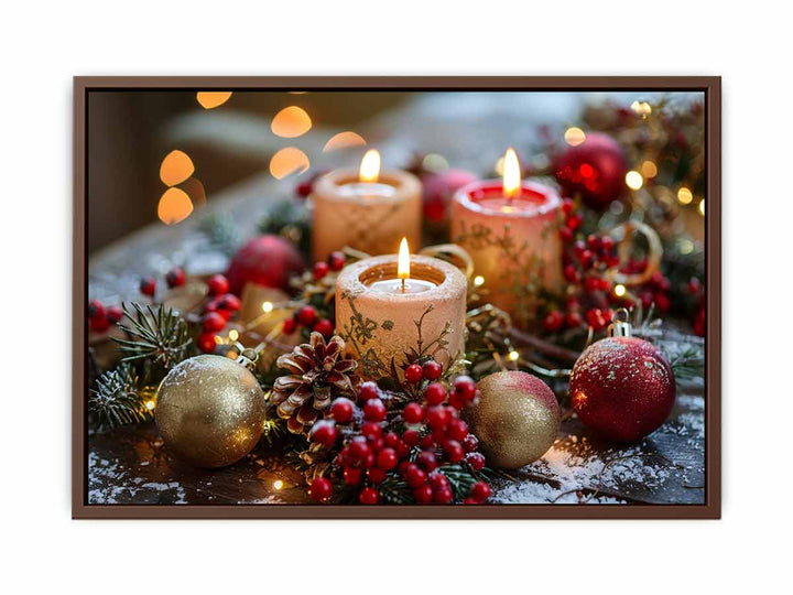 Christmas Candles  Poster