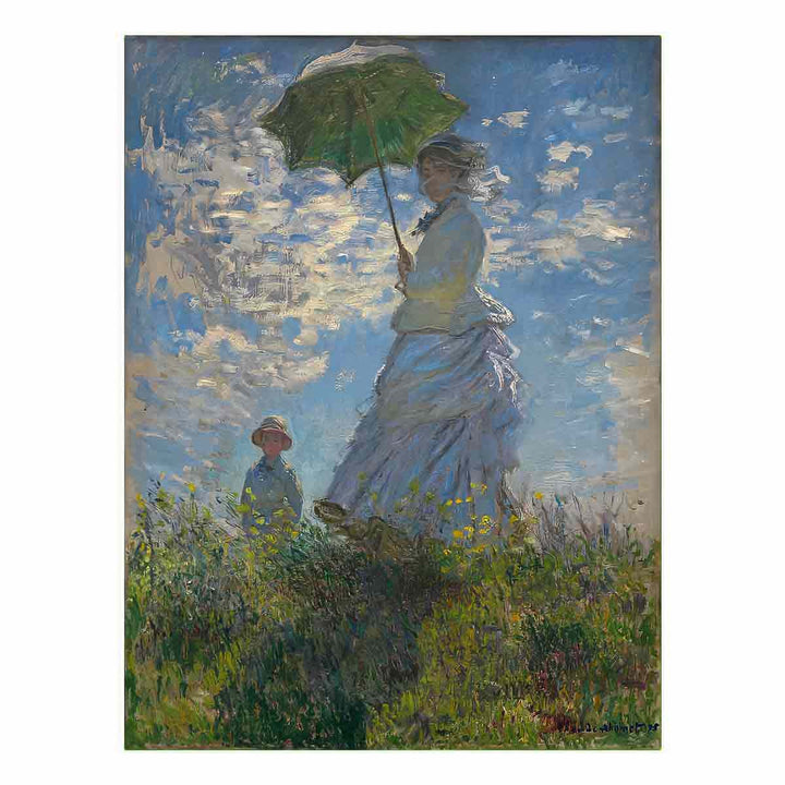 The Walk Woman With A Parasol
