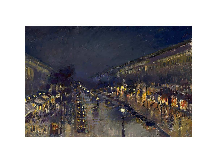 Boulevard Montmartre; Night Effect
