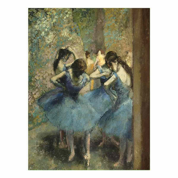 Dancers in blue, 1890
