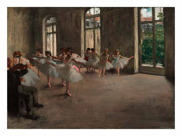 Ballet Rehearsal, 1873
