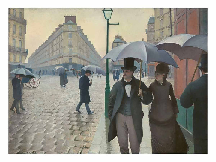 Paris Street- Rainy Weather 1877
