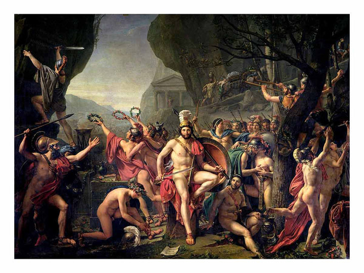 Leonidas at Thermopylae 1814
