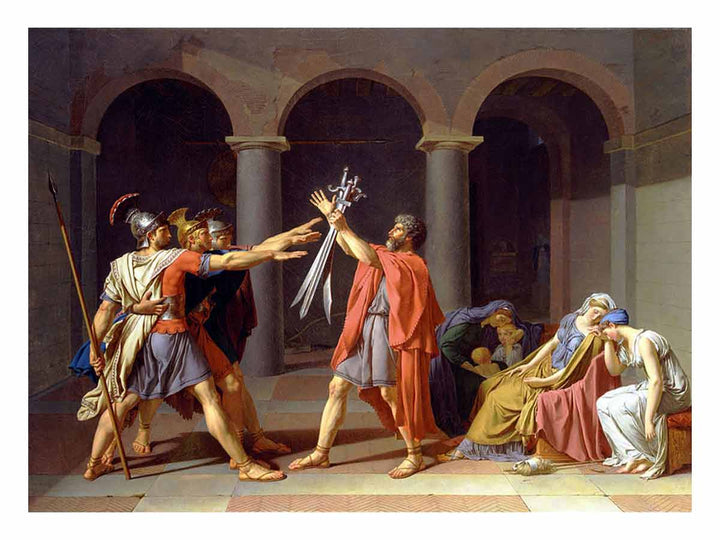 The Oath of the Horatii 1784
