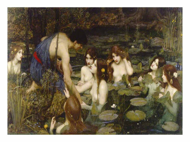 Hylas and the Nymphs 1896
