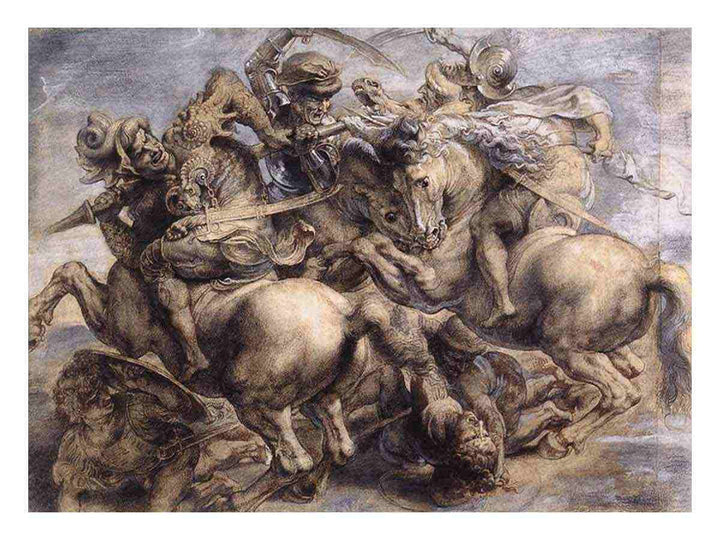 The Battle of Anghiari (detail) 1503-05
