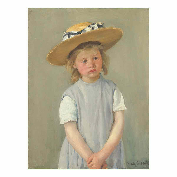 Child In A Straw Hat