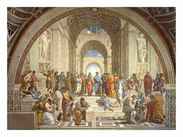 The School of Athens (from the Stanza della Segnatura) 1510-11
