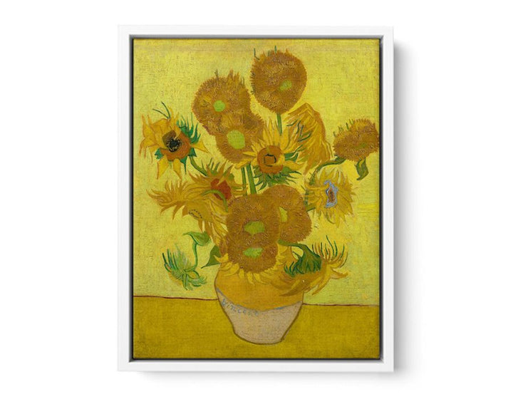 Vase Of Sunflowers Painting