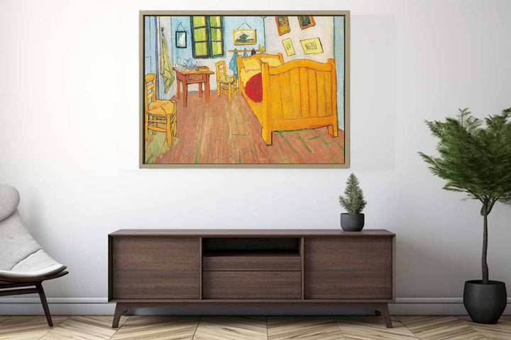 Vincents Bedroom By Van Gogh Art Print