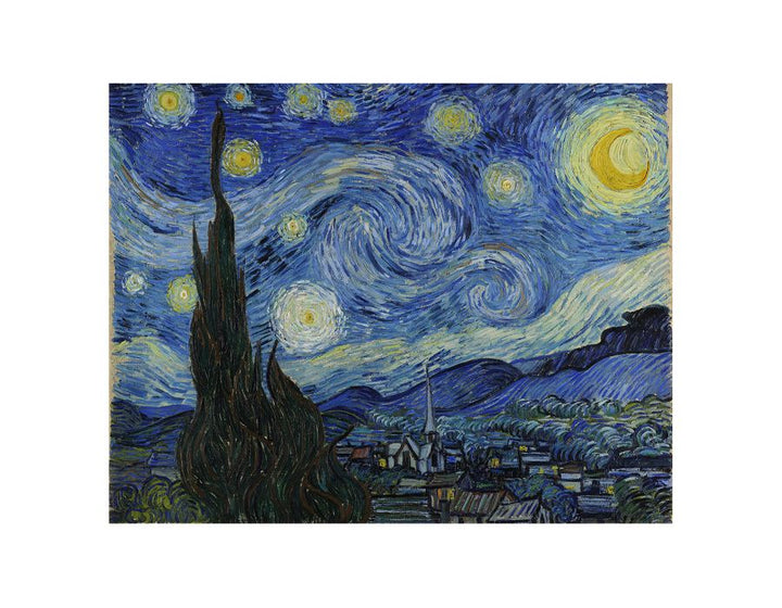 Starry Night Painting Art Print.