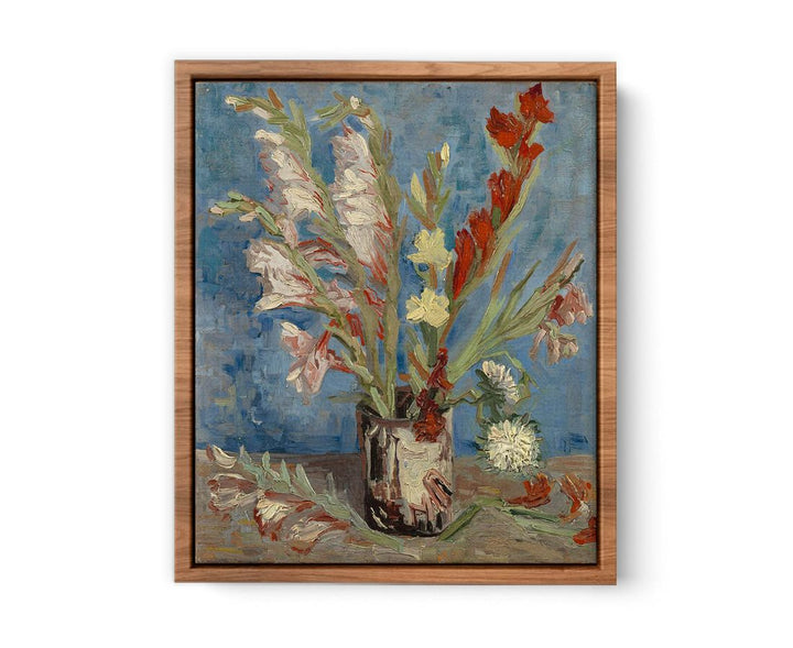 Vase Of Gladioli By Van Gogh  Painting