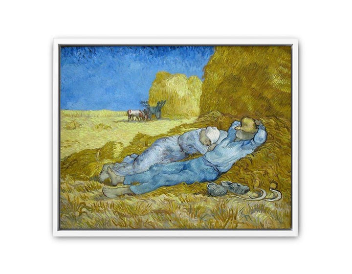 Noon – Rest from Work (after Millet)  Painting