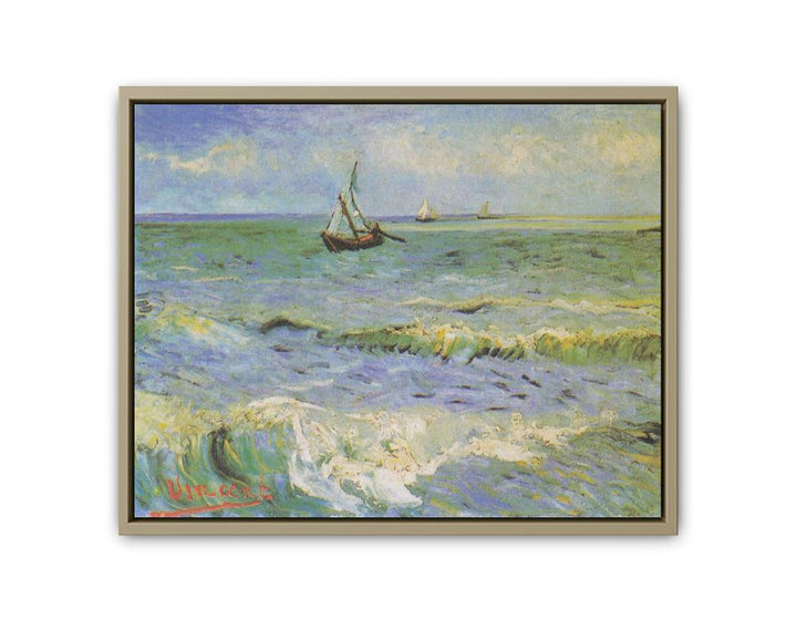 Fishing Boats at Saintes-Maries framed Print