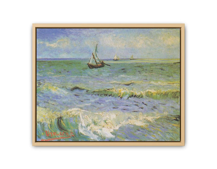 Fishing Boats at Saintes-Maries framed Print