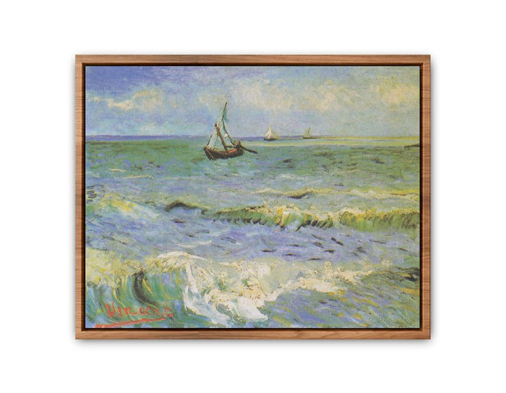 Fishing Boats at Saintes-Maries  Painting