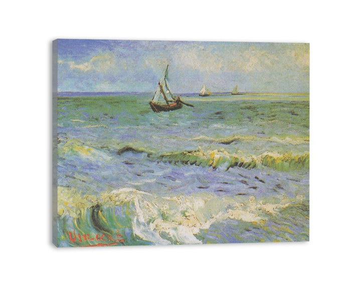 Fishing Boats at Saintes-Maries  canvas Print