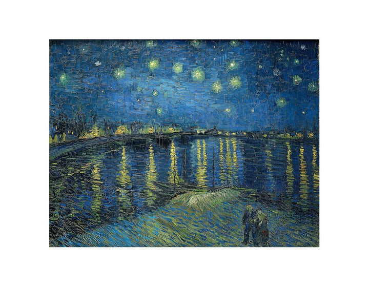 Starry Night Over the Rhone  Art Print.