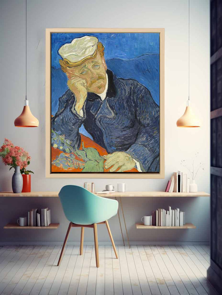 Vincent van Gogh - Dr Paul Gachet Art Print