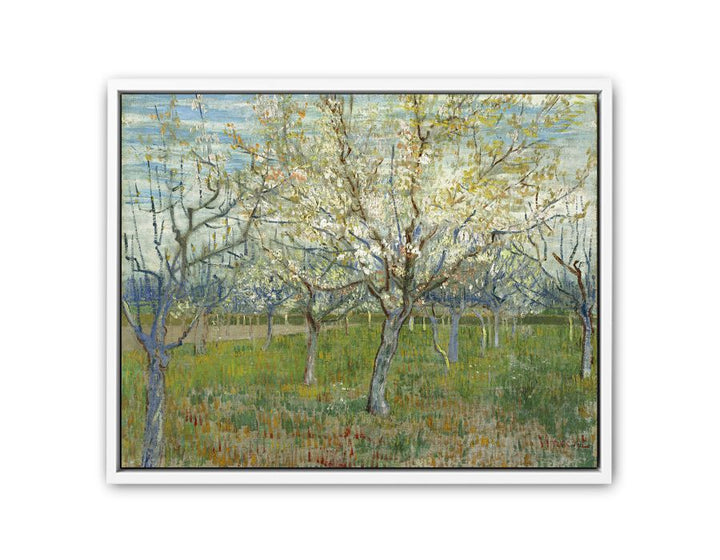 Pink & The White Orchard Painting