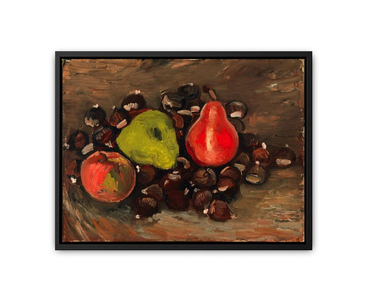 Still Life with Fruit and Chestnuts  canvas Print