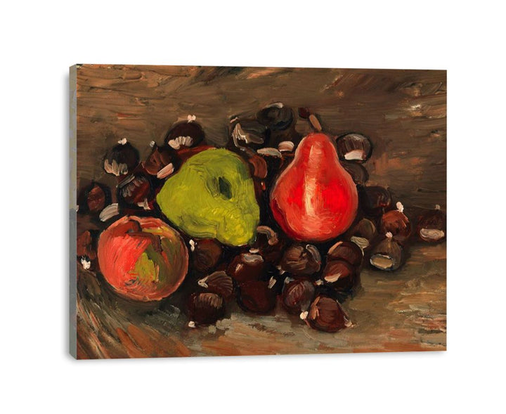 Still Life with Fruit and Chestnuts  canvas Print