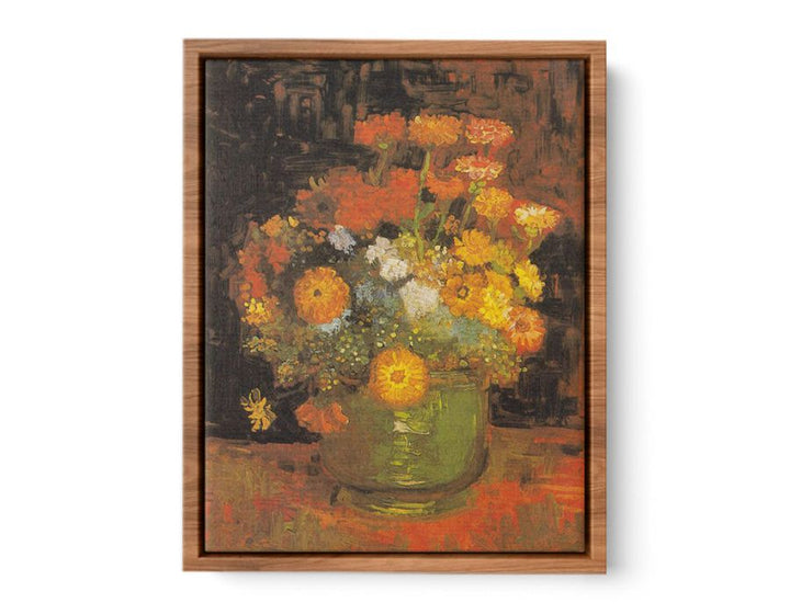 Flowers in vase by Van Gogh  Painting