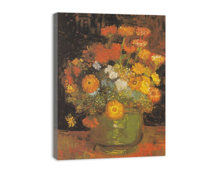 Flowers in vase by Van Gogh  canvas Print