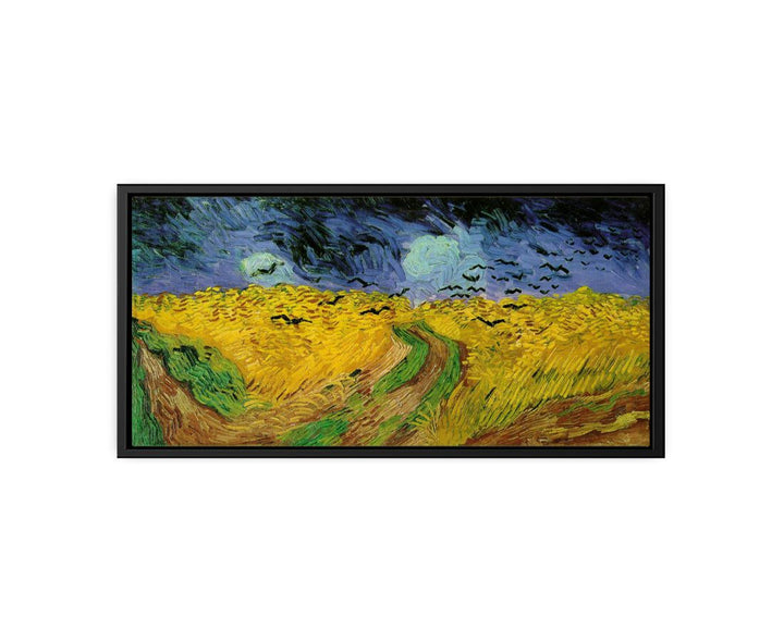 Wheatfield with crows  canvas Print