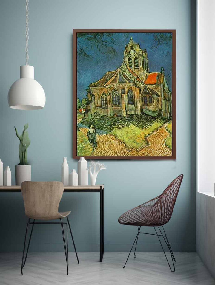 The Church at Auvers-sur-Oise Art Print