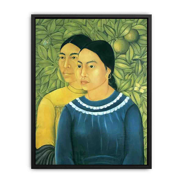 Two Women  Painting