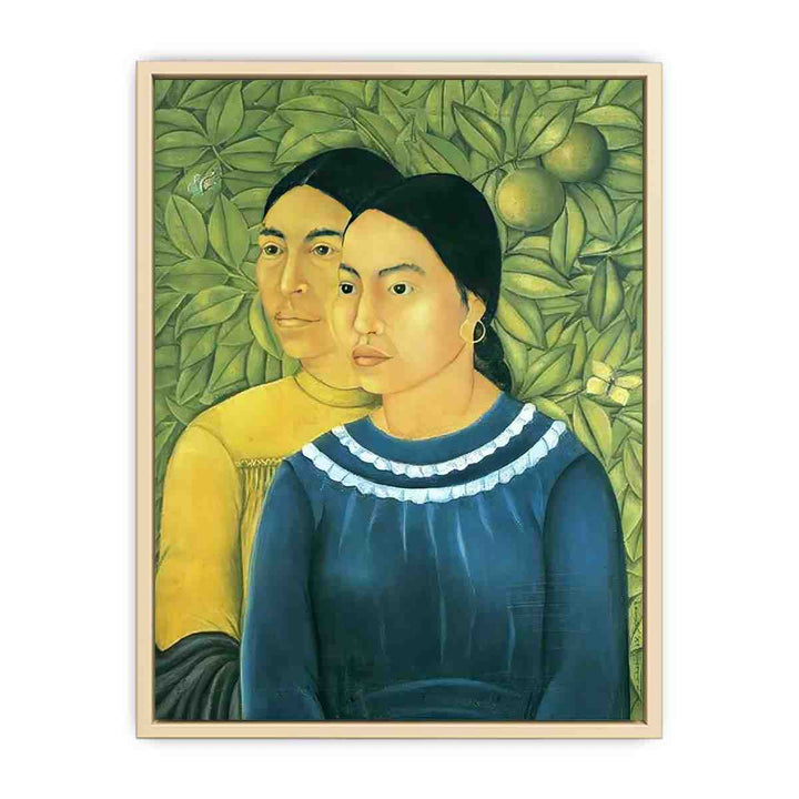 Two Women  Art Print