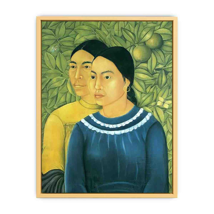 Two Women Streched canvas