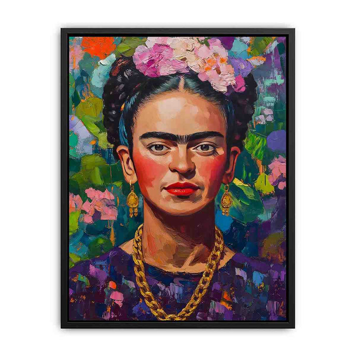 Frida Kahlo Portrait  Painting