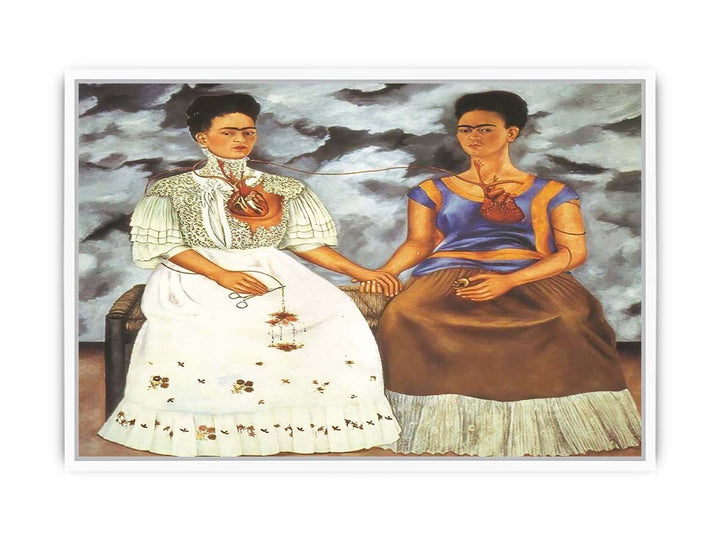 The Two Fridas Framed Print