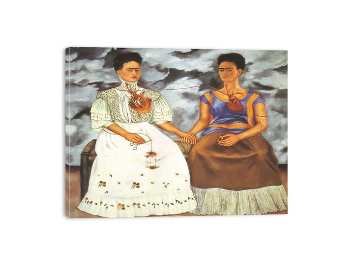 The Two Fridas Canvas Print