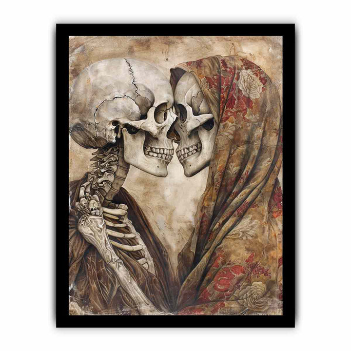 Eternal Kiss Art framed Print