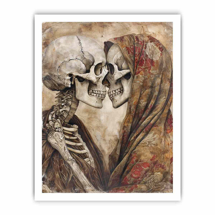 Eternal Kiss Art framed Print