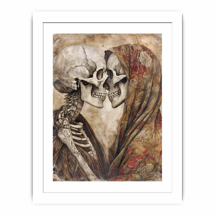 Eternal Kiss Art framed Print