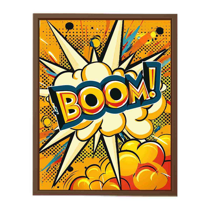 Boom Poster Painting