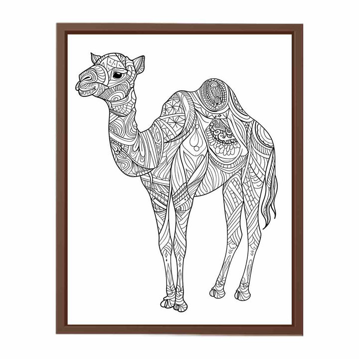 Color Me Camel Painting