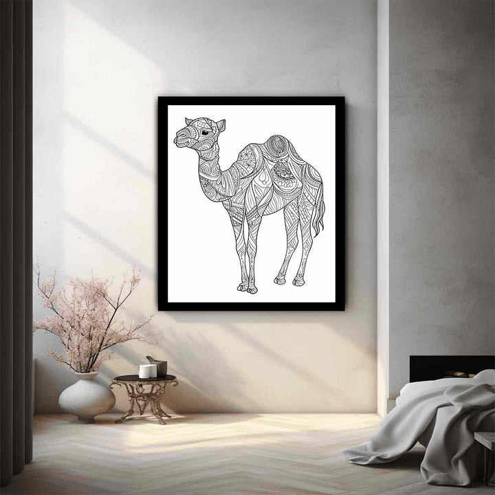 Color Me Camel Art Print