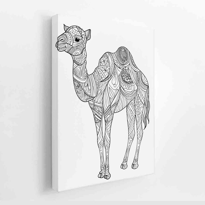 Color Me Camel canvas Print