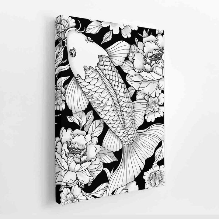 Color Me Fish canvas Print