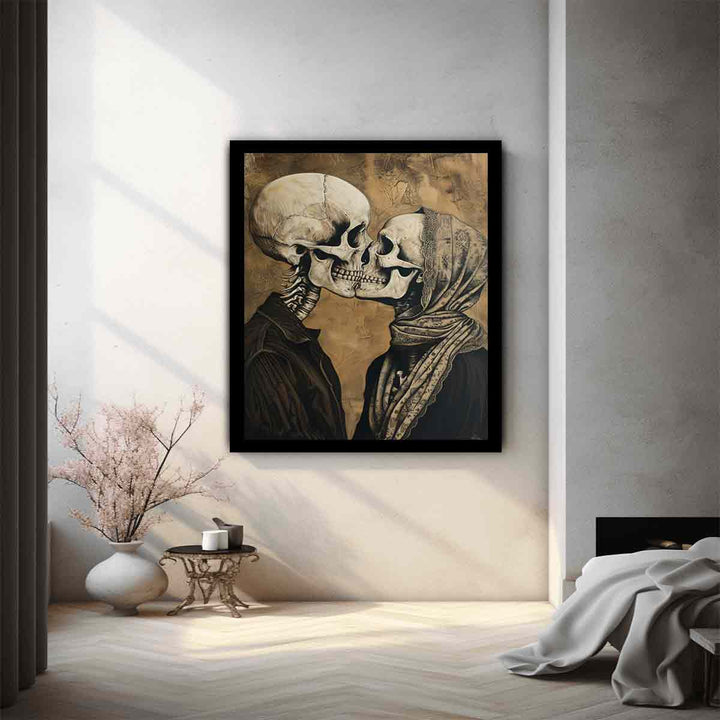 Kiss After Life Art Print