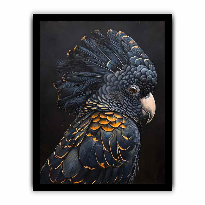 Cockatoo Art framed Print