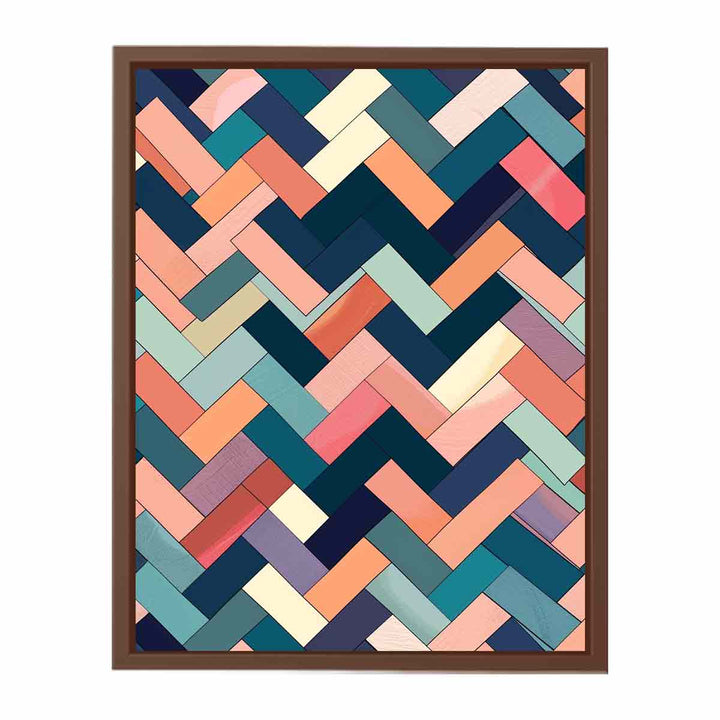 Seamless Herringbone Painting