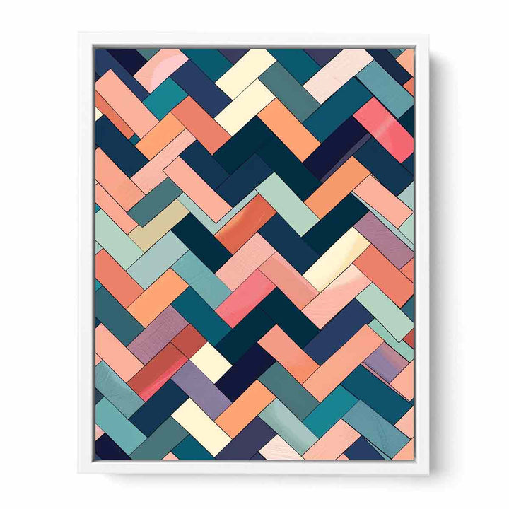 Seamless Herringbone Painting