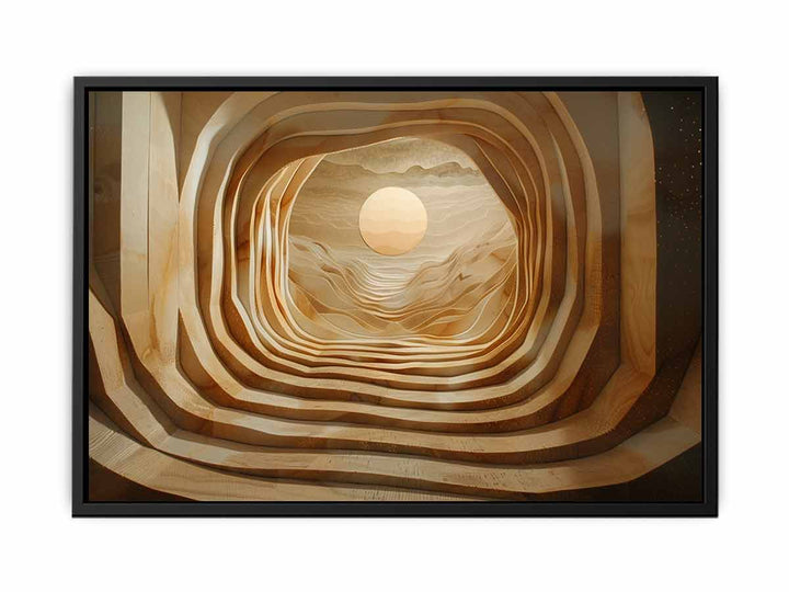 3D Spatial Art canvas Print