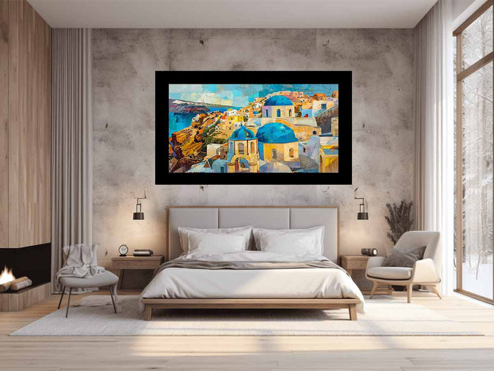 Santorini Art Print